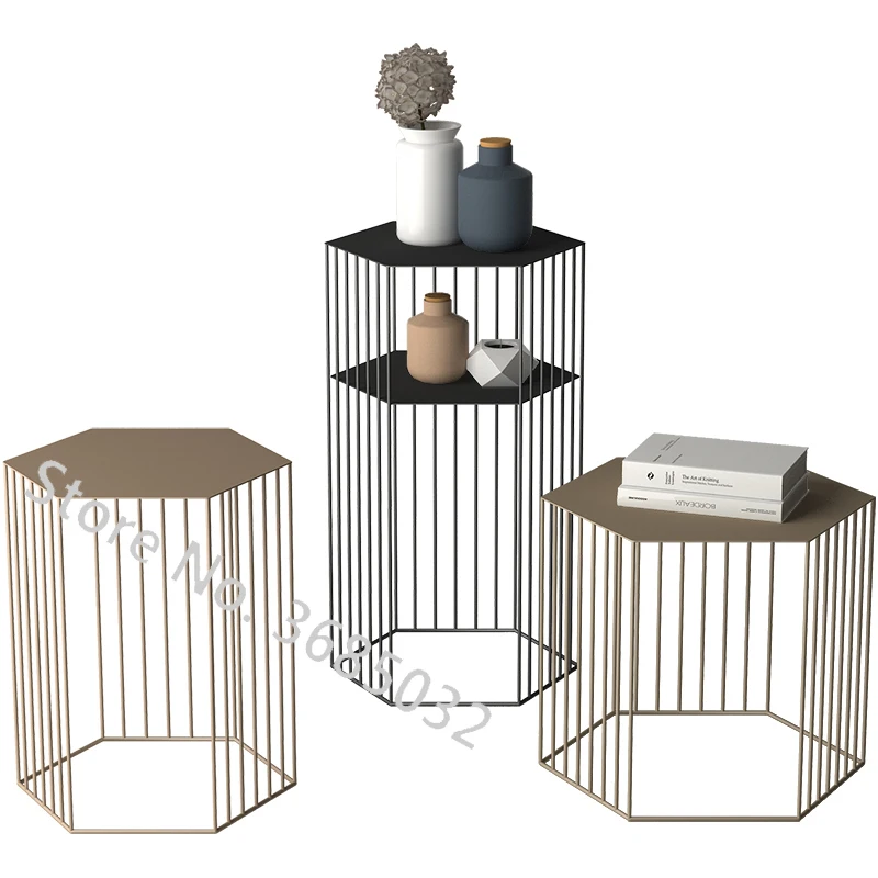 Новые модные железные журнальные столики креативные в гостиной простые