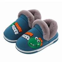 1 12t baby shoes toddler boys keep warm winter shoes baby walker kids casual soft sole anti slip waterproof pu dinosaur quality
