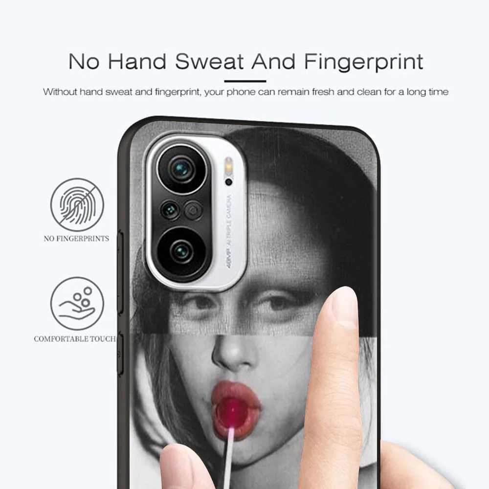 

Aesthetic Girl Art Smartphone For Xiaomi Redmi Note 10 9 9T 9S 8 8T 7 Pro Max TPU Cover Soft Fundas Shell