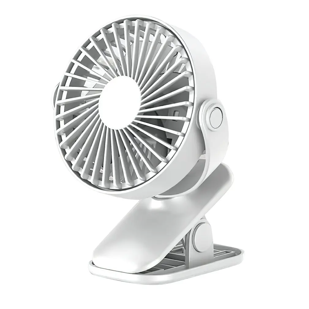 

Портативный Настольный USB-вентилятор с клипсой, перезаряжаемый настольный мини-вентилятор с вращением на 360 градусов, регулируемый вентиля...