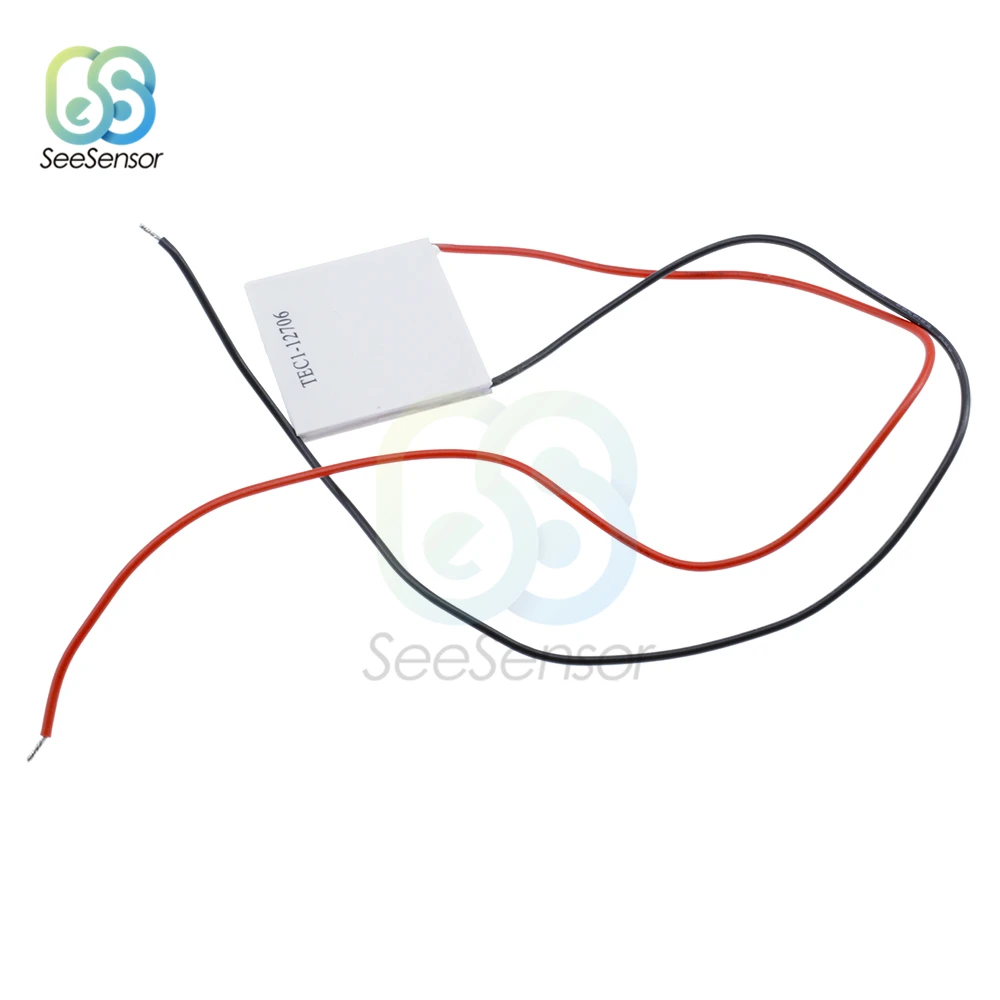 5 шт. TEC1-12706 TEC1 12706 12 В 6A TEC Термоэлектрический охладитель Пельтье 40*40 мм Elemente модуль
