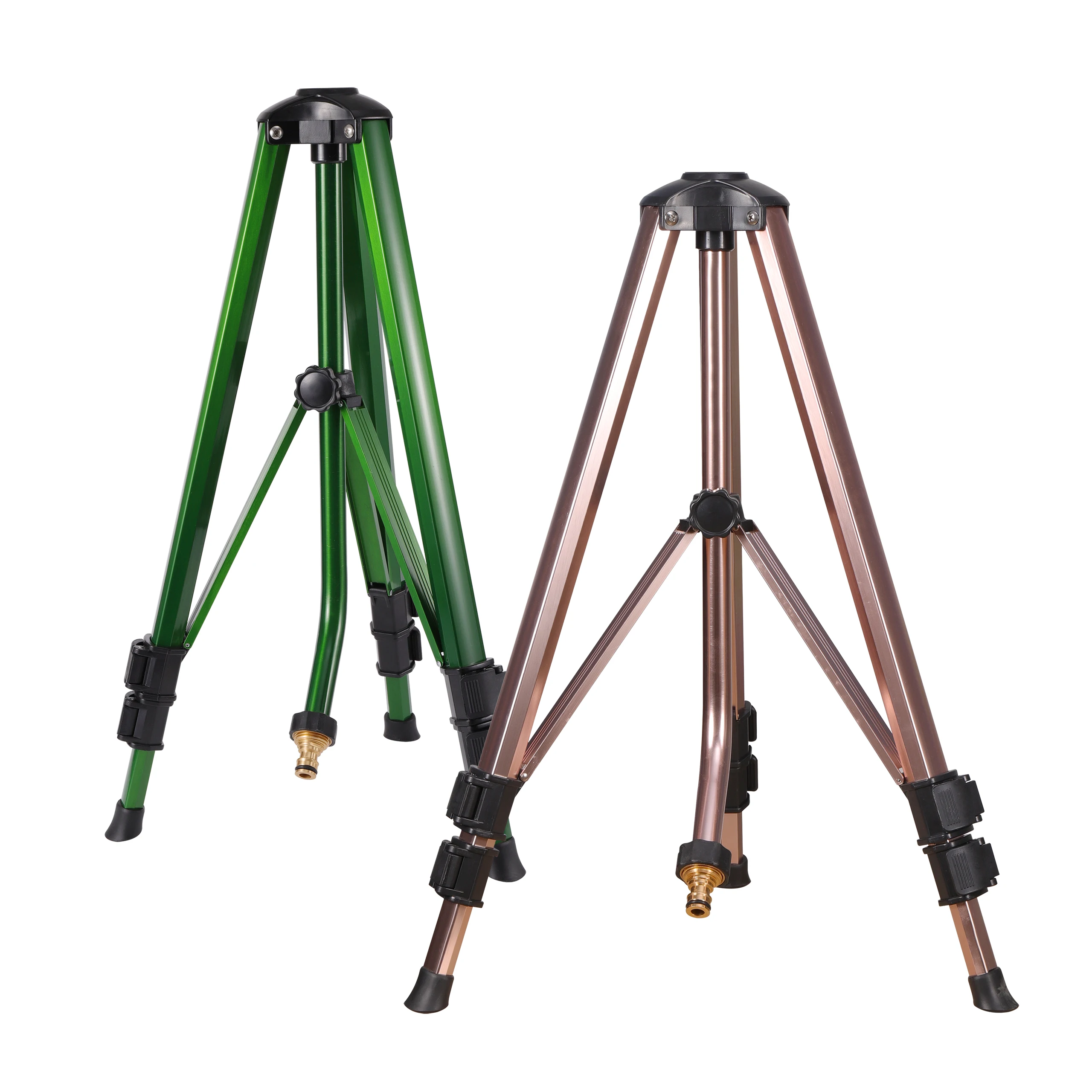 Aspersor telesc&oacute;pico de hilo femenino de 1/2 pulgadas, tr&iacute;pode de impulso, altura ajustable, 50 ~ 130cm, soporte para aspersores de jard&iacute;n-3
