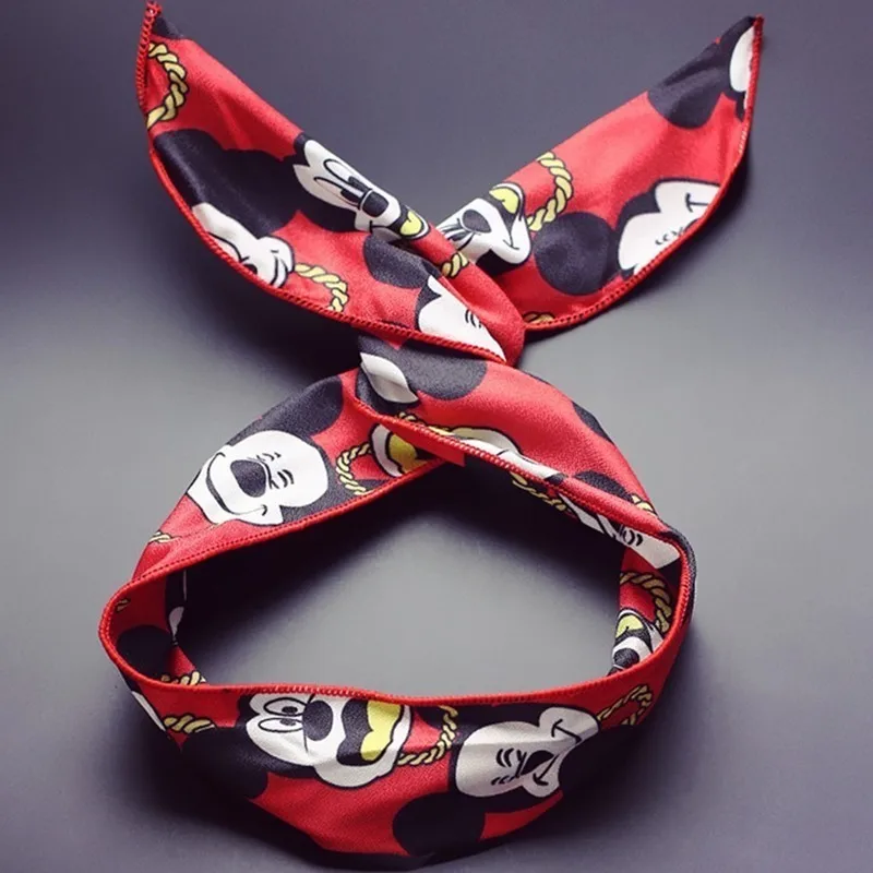 Прекрасные бантики для девочек Уши Минни Микки Аксессуары волос Оголовье Маус