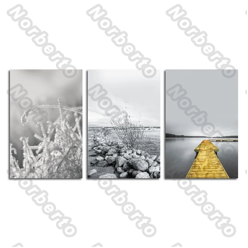 

Traditional Chinese Plain Landscape Canvas Painting and Wall Poster Painting Picture for Living Room Bedroom Decoration
