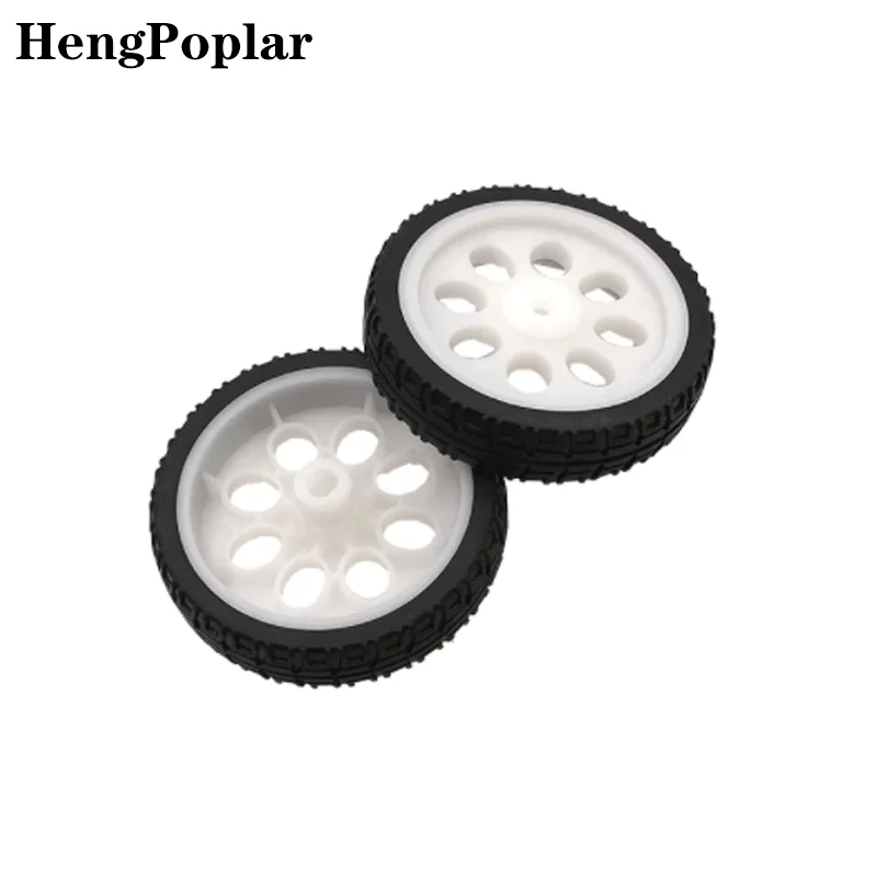 DIY робот колесная шина TT двигатель Интеллектуальный автомобиль платформа 521