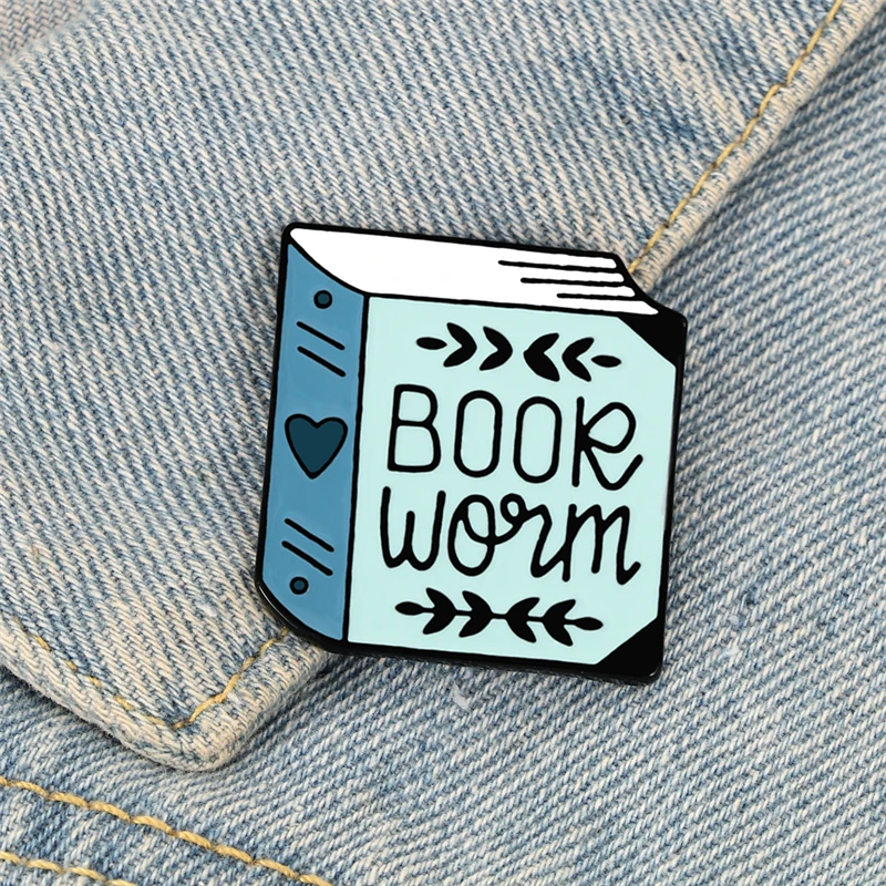 Брошь в виде книги с героями мультфильмов эмалированные булавки для чтения