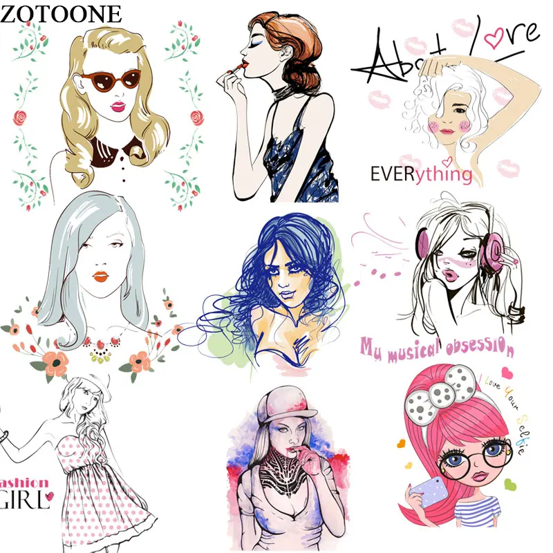 Термонаклейки ZOTOONE наклейки для одежды футболок аксессуар сделай сам|Заплатки| |