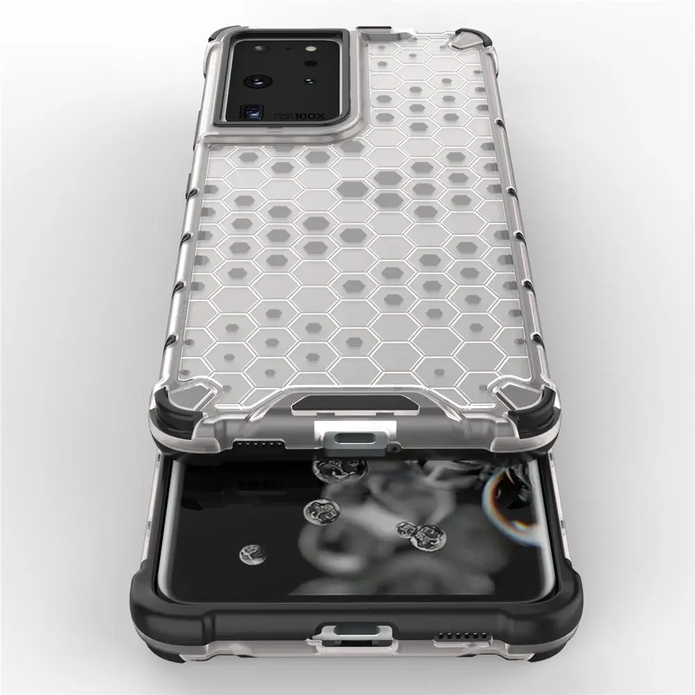 

Shockproof Hybrid Armor Case For Samsung Galaxy Note 20 Ultra S30 Plus S20 S10 Plus A51 A71 A32 A42 A52 A72 S10E Honeycomb Cover