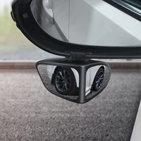 car reversing small round mirror front and rear wheel wide angle mirror double sided auxiliary rearview 360 degree blind