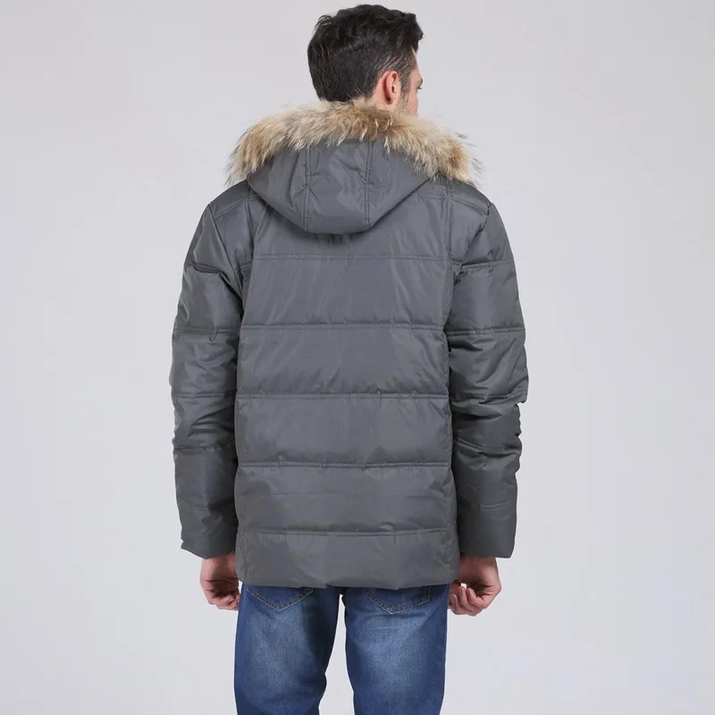 Зимняя мужская куртка Мужская парка Утепленная оверсайз размером 8XL Теплая