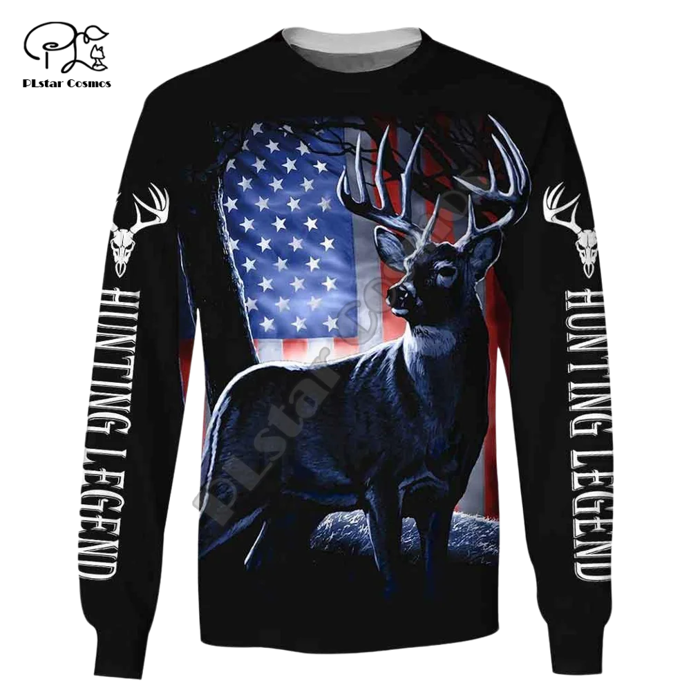 Мужские и женские Олень Охота флaг сшa yзкиe hunter 3d модные толстовки с капюшоном на