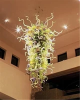 100 mouth blown borosilicate custom made art decor home lights murano glass chandelier