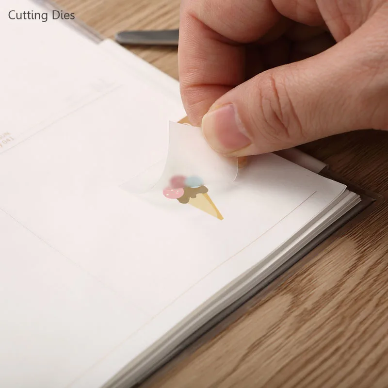 Мультяшные Переводные бумажные наклейки для путешествий послеобеденного чая