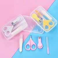baby infant safe nail clipper scissor file healthcare kit multi function baby safety care nail trimmer baby nursing tools