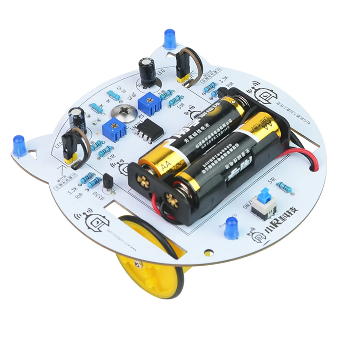 Мини кошка сделай сам Умный радиоуправляемый робот автомобиль отслеживание