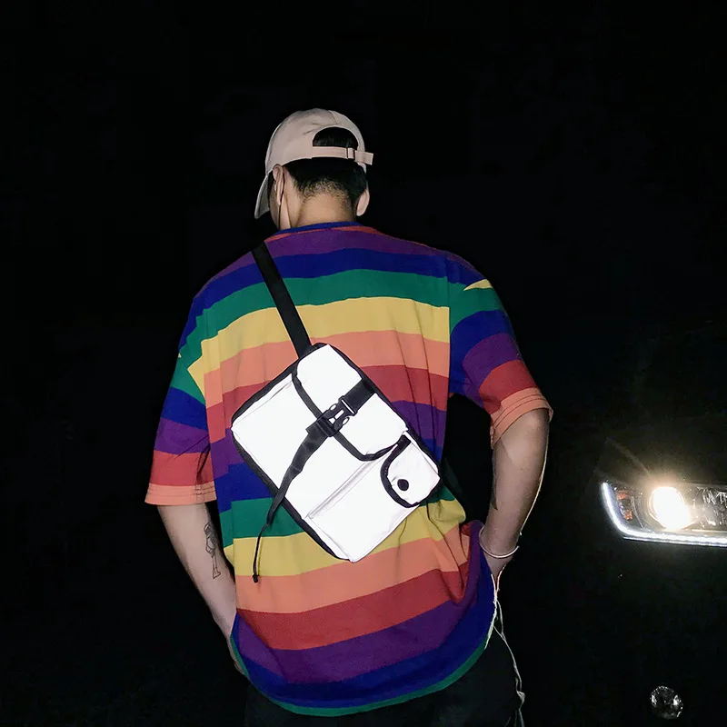 Сумка мессенджер Youda в классическом стиле с отражающим элементом оригинальный