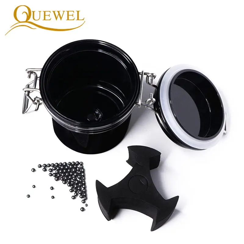 Quewel Прививка ресниц Клей бак для хранения индивидуальное наращивание банка