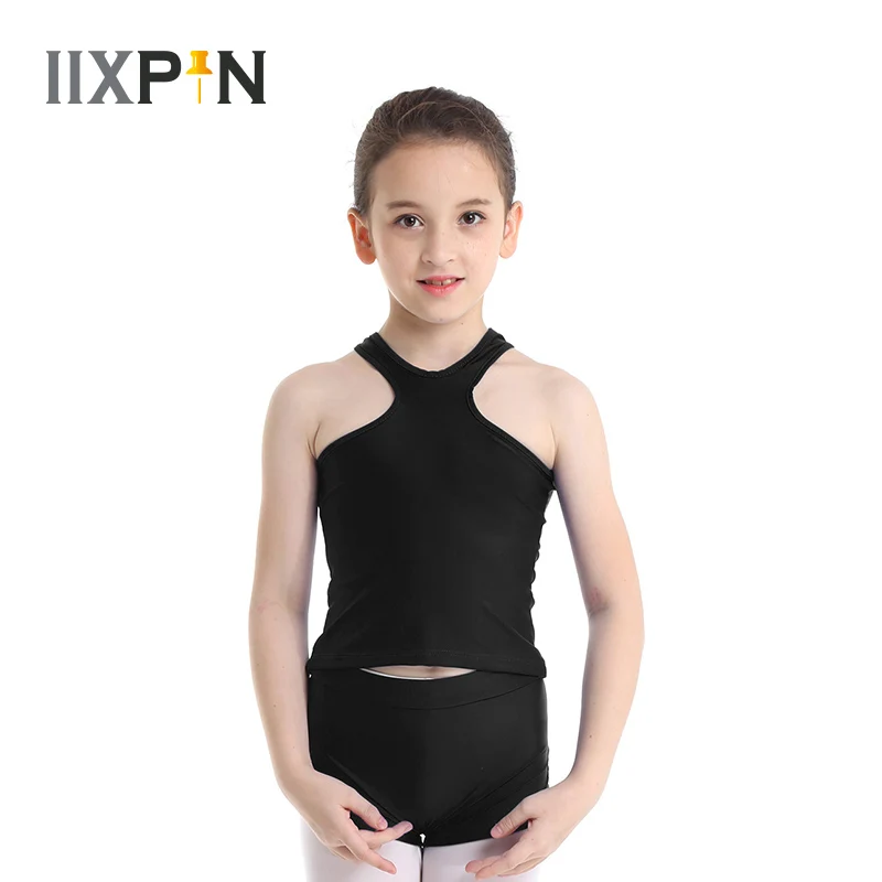 Для девочек тренировочная одежда для занятий гимнастикой костюмы танцев и