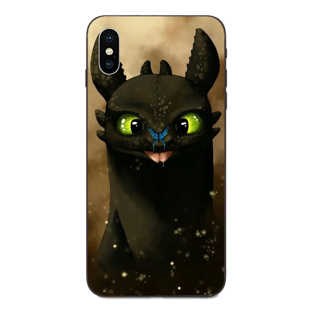 Мобильный защитный чехол для телефона Xiaomi Redmi Mi Note 2 3S 8 9 Lite SE Pro Train Your Dragon |