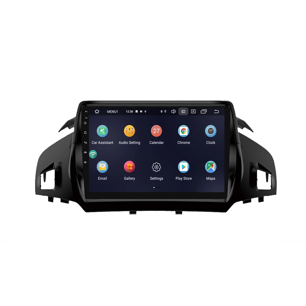 " android 9,0 RAM2G Автомобильный gps dvd-плеер для Ford kuga escape C-max 2013 автомобильный Радио Мультимедиа Навигация стерео головное устройство