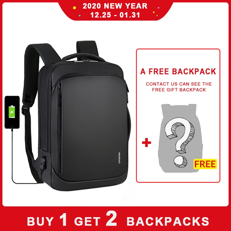 Купить 1 получить 2 Bakcpack мужская сумка для мужчин 15 6 дюймов ноутбук рюкзак