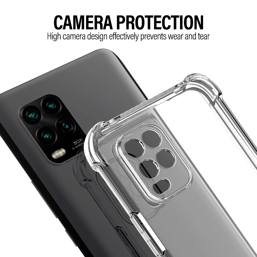 Противоударная подушка безопасности для чехол Xiaomi Mi 10 Ультар lite Pro 5G Примечание