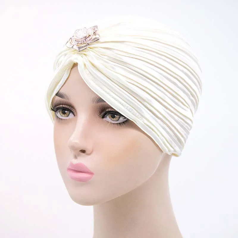 

Muslim Diamond Turban Cap Beanie Hats for Women Solid Inner Hijabs Bonnet Arab Wrap Head Hijab Underscarf Caps Islamic Turbantes