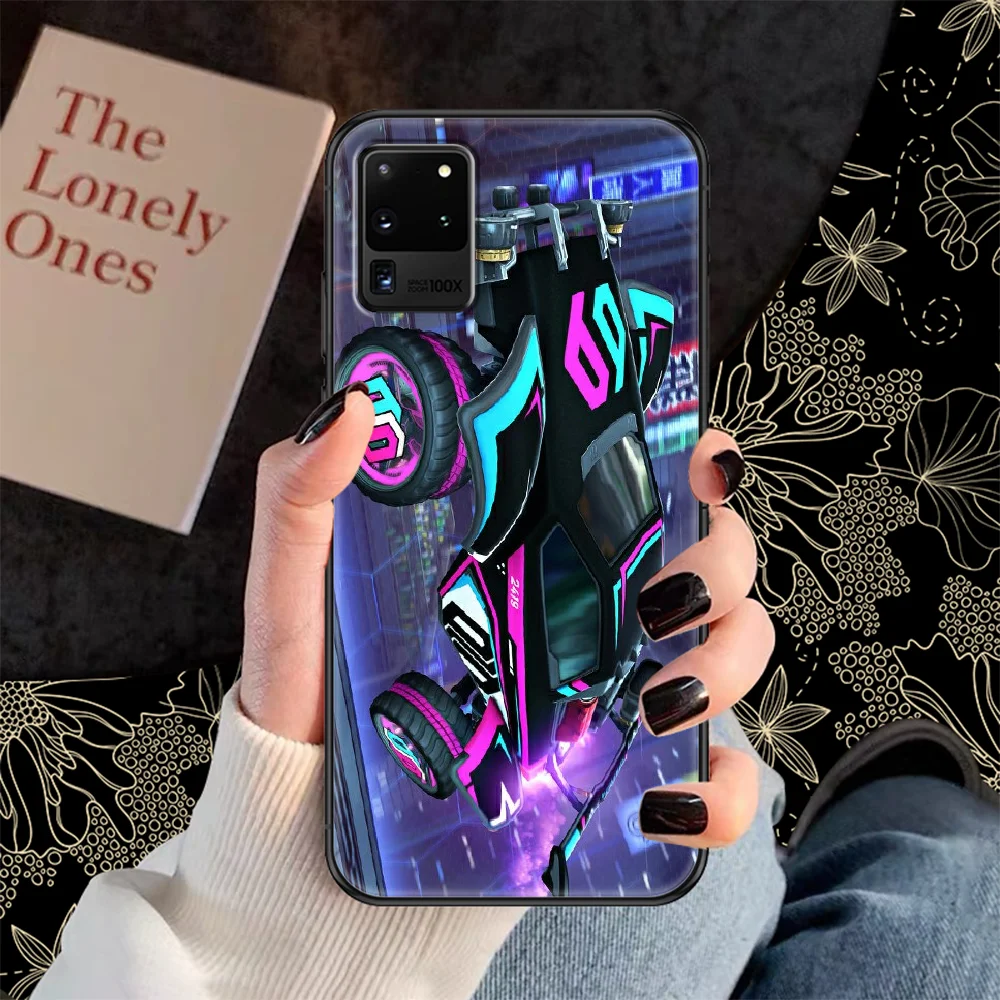 Чехол для телефона Rocket League Game Samsung Galaxy Note 4 8 9 10 20 S8 S9 S10 S10E S20 Plus UITRA Ultra black trend hoesjes |