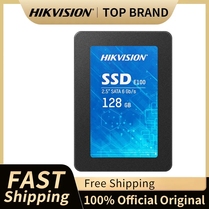 Внутренний твердотельный накопитель HIKVISION E100 128 ГБ 256 512 ТБ 2 5 ''SATA III 6 ГБ/сек.