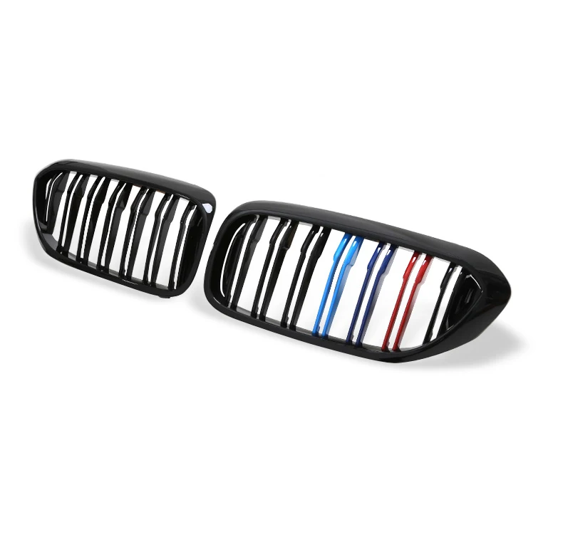 Пара G30 3 цветов Стильный радиатор из АБС-пластика глянцевый черный Автомобильный