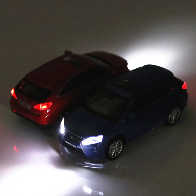 Модель литая автомобиля 1:32 для Lexus Rx450 Игрушечная модель с тяговым эффектом