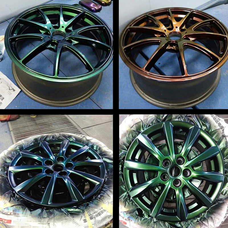 Хамелеон пигмент порошковое покрытие акриловая краска для автомобилей