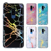 for sumsung note 9 galaxy s8 plus s9 plus s7 fashion marble stand case for sumsung note 8 gold plating colorful kickstand case