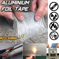 1pcs super strong tape aluminum foil butyl wall crack roof repair tape self adhesive repair waterproof c8c2
