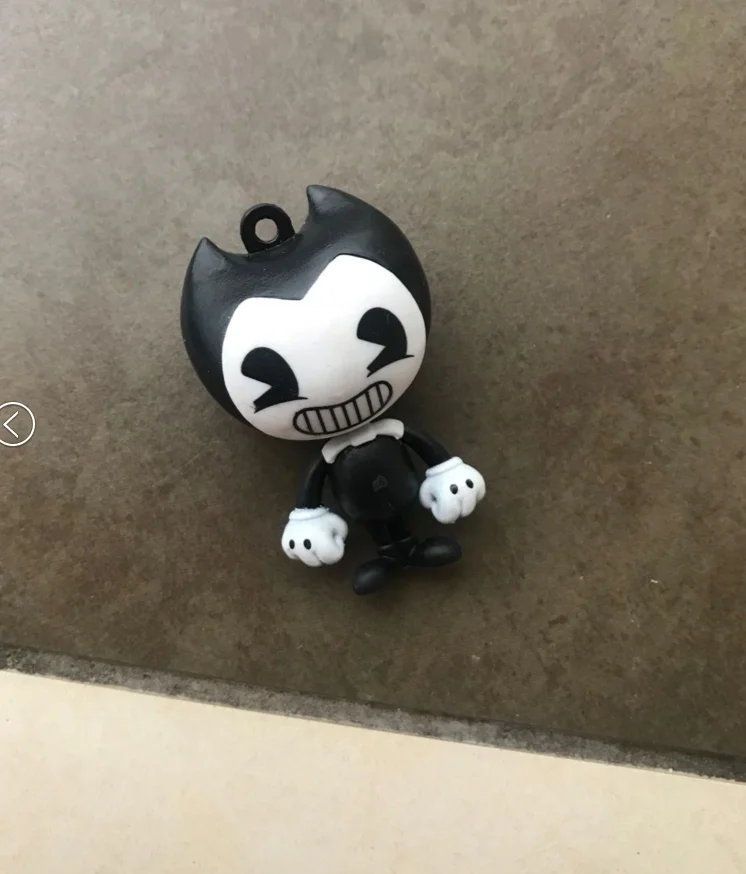 1 random kind bendy 1 шт. 6~ 7 см Мультфильм Бенди и машина чернил фигурка куклы жесткий ПВХ онлайн игра коллекция игрушек - Цвет: 1 random kind bendy