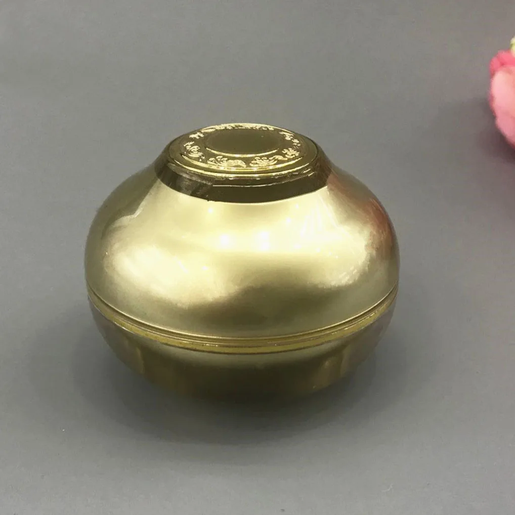 Акриловая баночка в форме чаши 10G, жемчужно-белаякраснаязолотистая, для крема для глазобразцовночного кремадневного кремаувлажняющего гелясыворотки, косметическая упаковка (art.: 3920d9acafb22) - 3920d9acafb22