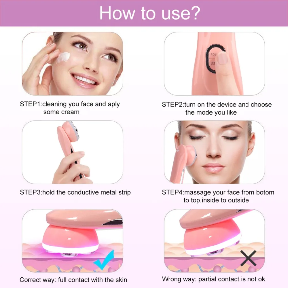 Beauty Star мезотерапия ЭМС Электропорация радиочастотная фотон уход за кожей подтяжка лица Подтяжка красота машина