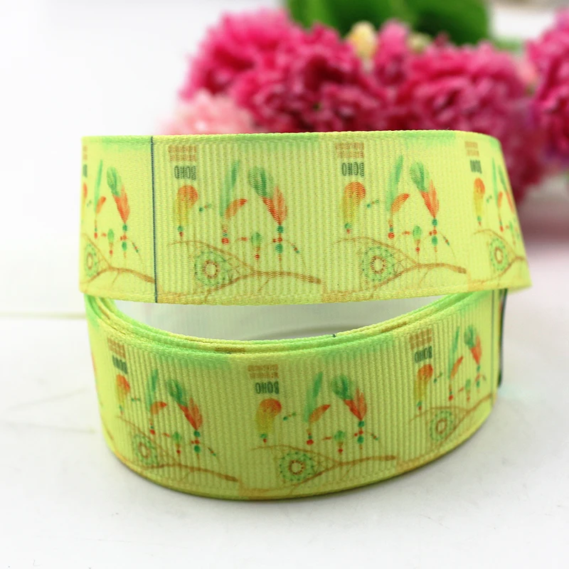 

Easter dreamcatcher printed grosgrain ribbon 16-75mm DIY handmade materials wedding gift wrap tape ribbons 10/25/50yards