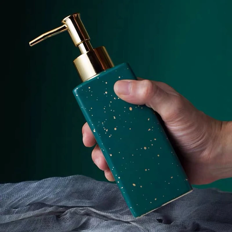 Многоразовый дозатор жидкого мыла для ванной комнаты высококачественный