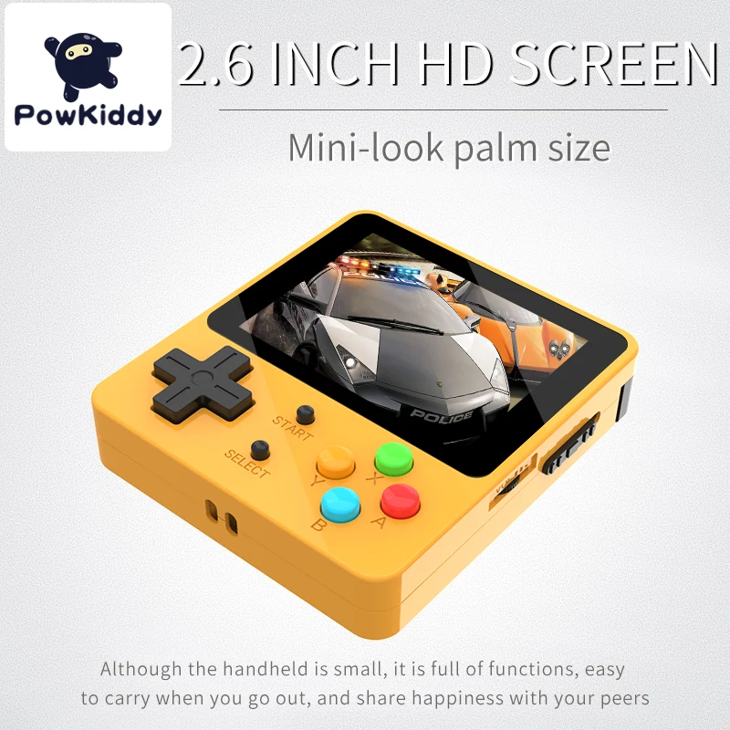 Портативная игровая консоль POWKIDDY LDK Tony Open System 2 6 дюйма HD экран 48 ГБ 3000 игры детский