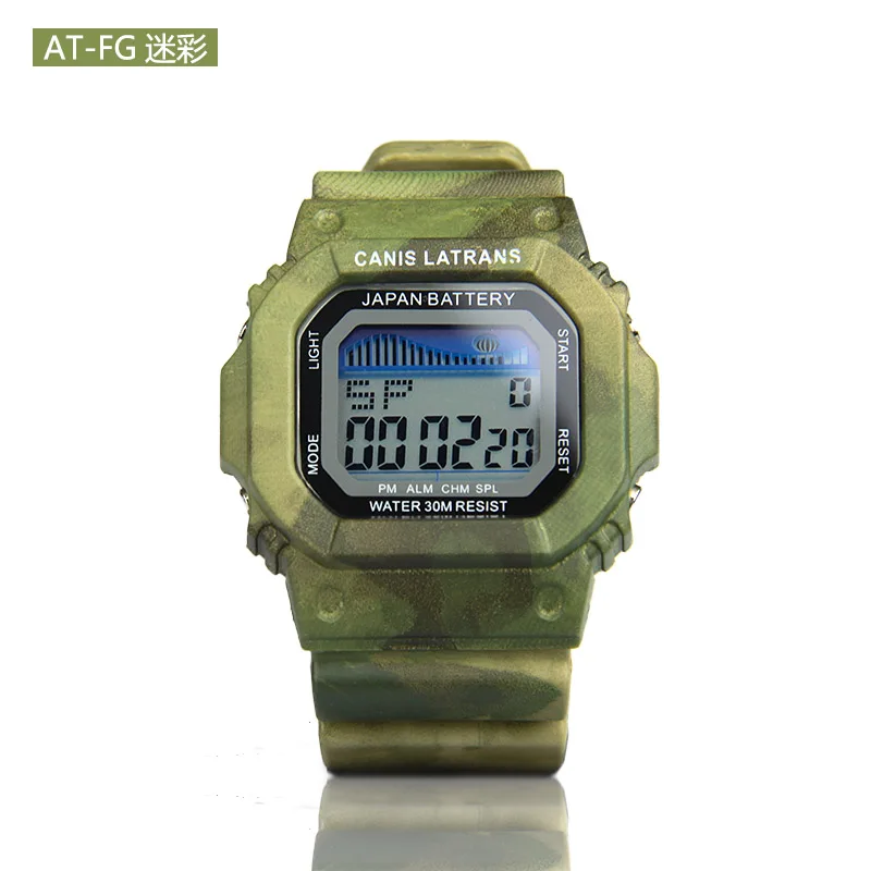 PPT AT FG CP HL цветные тактические цифровые часы для охоты на открытом воздухе