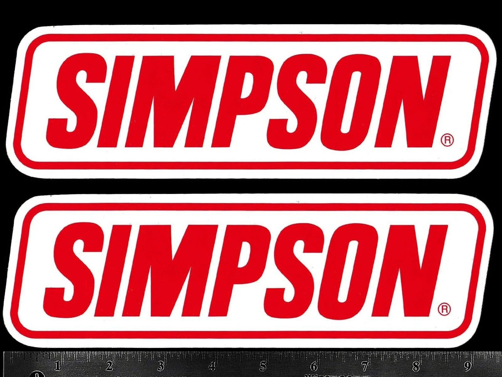 Защитное оборудование для x2 Симпсонов оригинальные гоночные Переводные