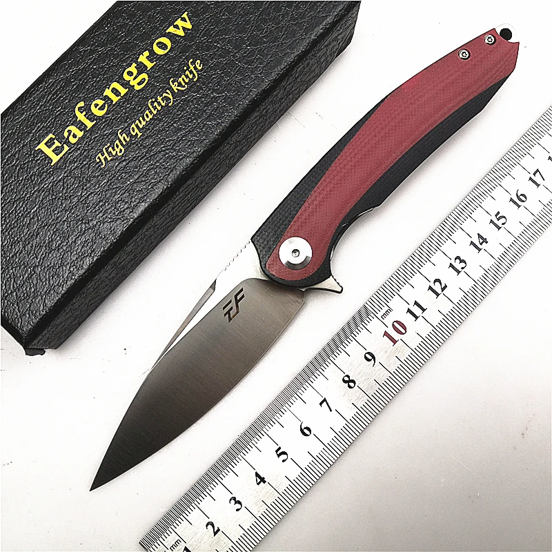 Eafengrow EF954/EF957 Флиппер с шарикоподшипником D2 лезвие G10 Ручка для