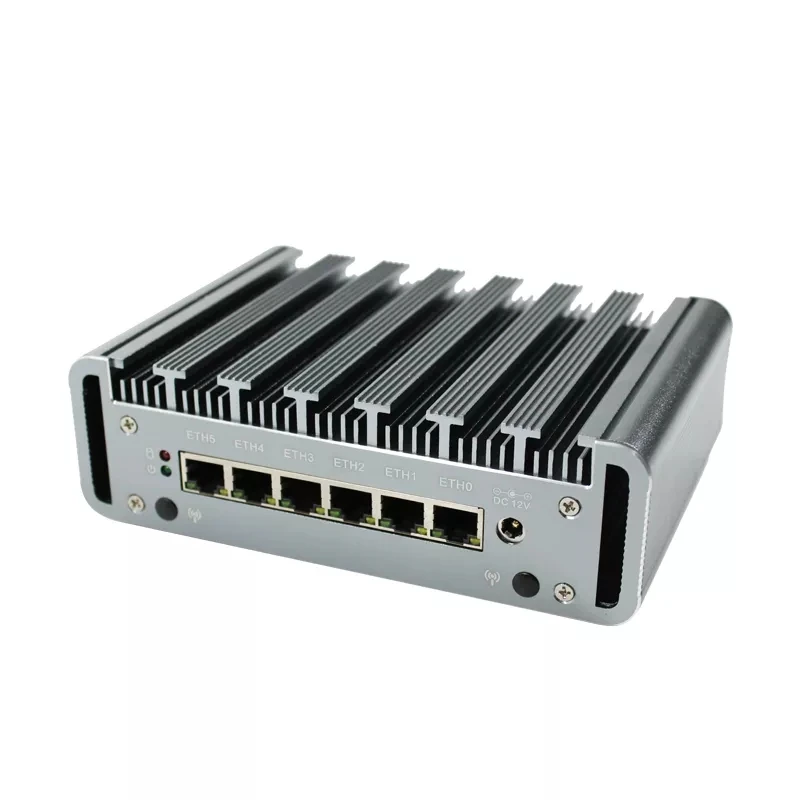 Сетевой маршрутизатор Pfsense Intel Core i5-1135G7 i211AT 6LAN RJ45 COM 4 * USB HDMI безвентиляторный