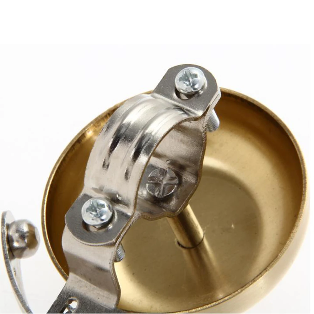 

Bicycle Bell Retro Cycle Push Bike Metal Bell Ring Loud Sound One Touch Cycling Handlebar Bicycle Accessory
