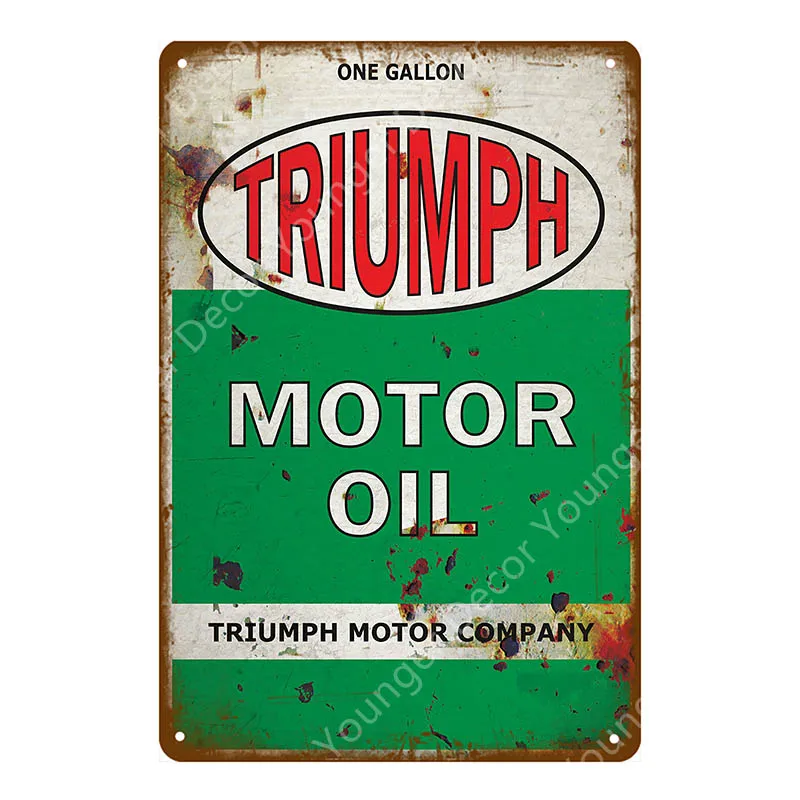 YD6637AI Vintage Alba Lube Motor Oil Metal Signs Power Lube Gasoline Garage Decor Ampol NGK Spark Plugs Art Poster Wall Plaque YI-142 - Цвет: YD6637AI