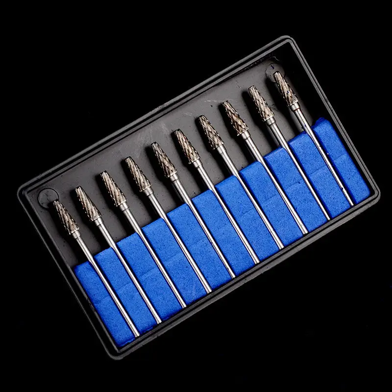 10 шт. Стоматологическая лабораторный Полировальный Инструмент дрели Ассорти