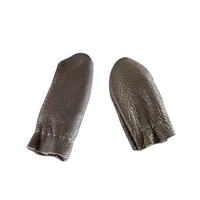 5 pairs thumb index thimble finger protector leather needle felting guard hand craft embroidery needlework accessory