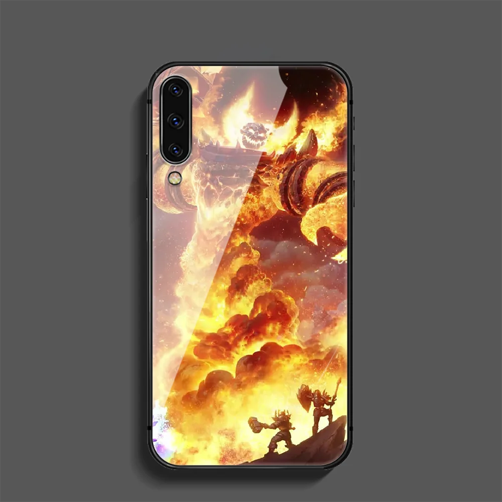 

World Of Warcraft WOW Phone Tempered Glass Case Cover For Samsung Galaxy A 3 5 7 10 20 20E 21S 30 30S 40 50 51 70 71 S Hoesjes