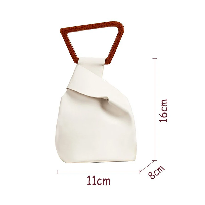 

PU Leather Women's Handbag 2020 Fashion Solid Color Small Bucket Bags High Quality Ladies Evening Clutch Purses Mini Casual Tote